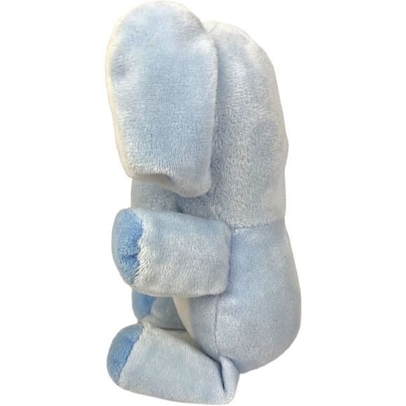 MINI Muffin Elephant Plush Lovey 8” Blue Snuggle Buddy Stuffed Animal - Picture 3 of 8